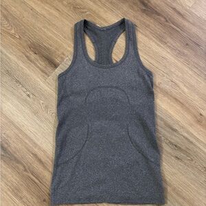 Lululemon Swiftly Tech Racerback Tank Top 2.0 Hip Length Gray
